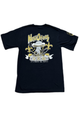 Mushroom Fleur De Lis Logo Soft Style T-Shirt Black