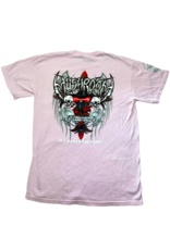 Mushroom Metal Logo Ultra Cotton T-Shirt Pink