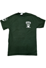 Mushroom Hand Of Peace Ultra Cotton T-Shirt Forest Green
