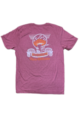 Mushroom Classic Logo Soft Style T-Shirt Heather Berry