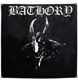 Bathory Goat cloth flag 48x48