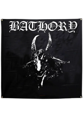 Bathory Goat cloth flag 48x48