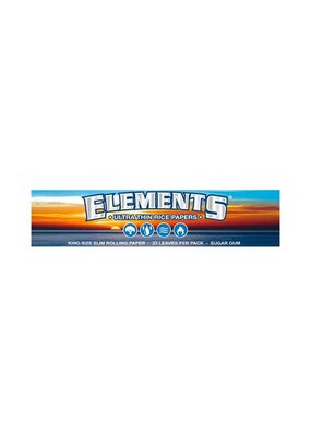 Elements Connoisseur King Size Slim Rolling Papers with Tips