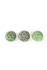 Soapstone Pebble Heart Chakra Anahata Incense Burner