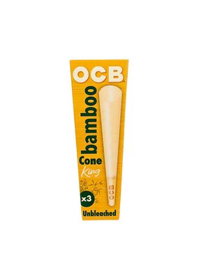 OCB Bamboo King Size Cones