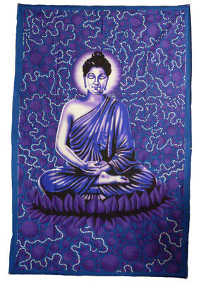Bubble Buddha Tapestry