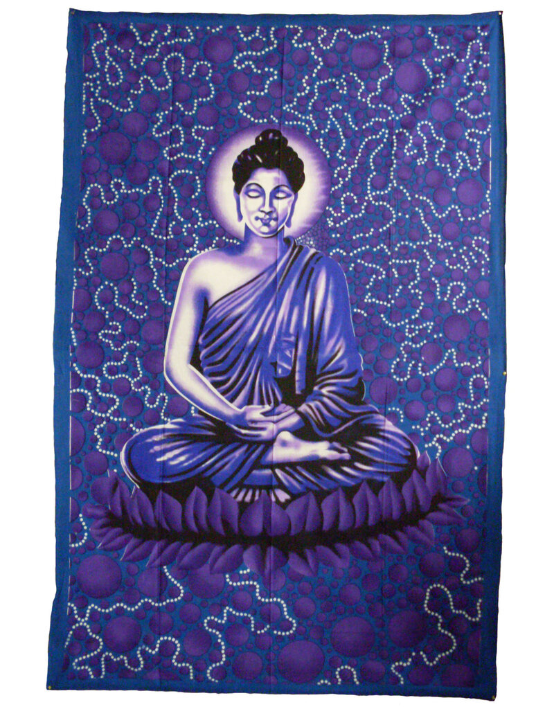 Bubble Buddha Tapestry