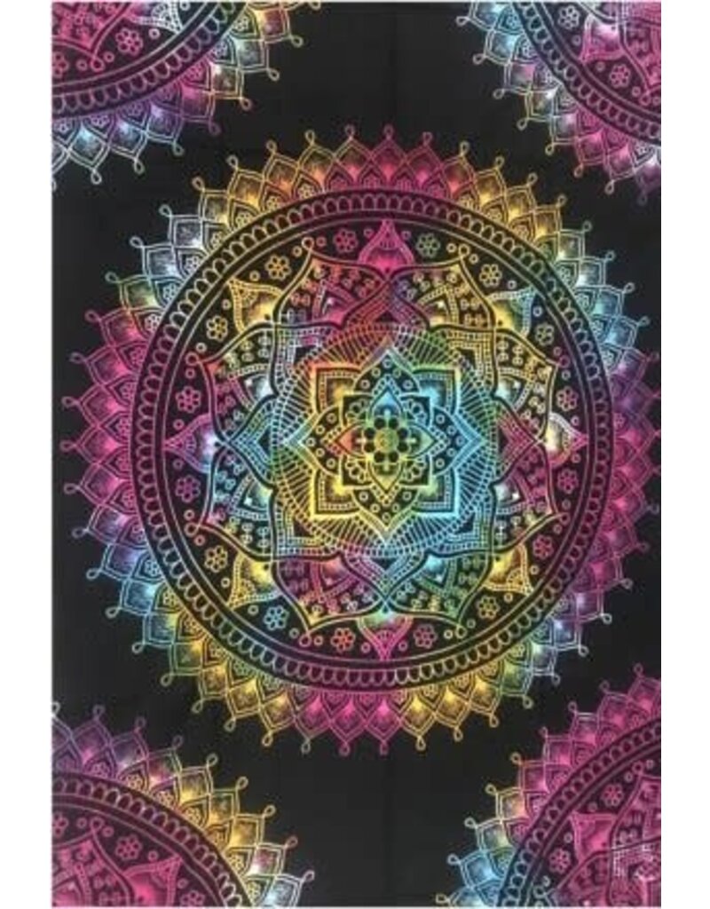 Tribal Mandala Tapestry