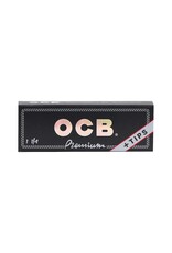 OCB Premium 1 1/4 Rolling Papers with Tips