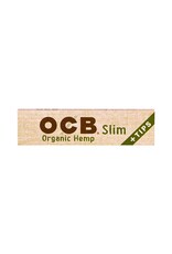 OCB Organic Hemp King Size Rolling Papers with Tips