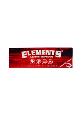 Elements Red 1 1/4 Rolling Papers