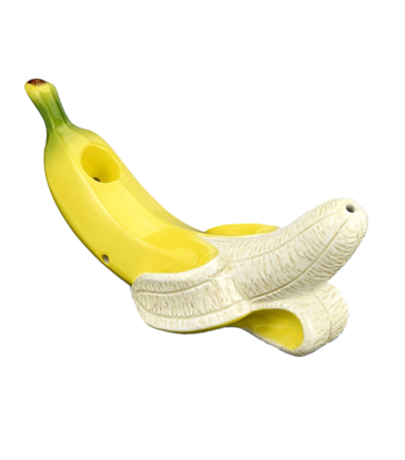 Fashion Craft 7" Fashion Craft Banana Ceramic Hand Pipe