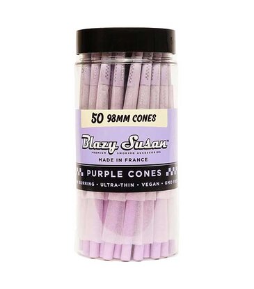 Blazy Susan Blazy Susan 98mm Purple Cones 50ct