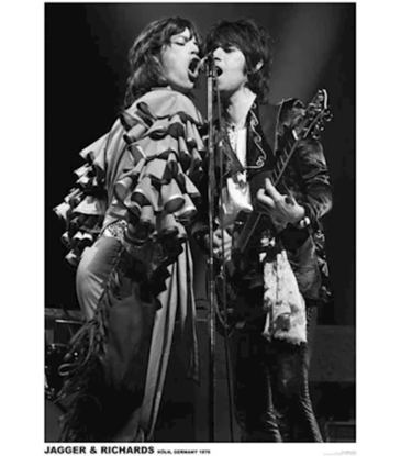 Rolling Stones Jagger & Richard Poster 17" x 23"