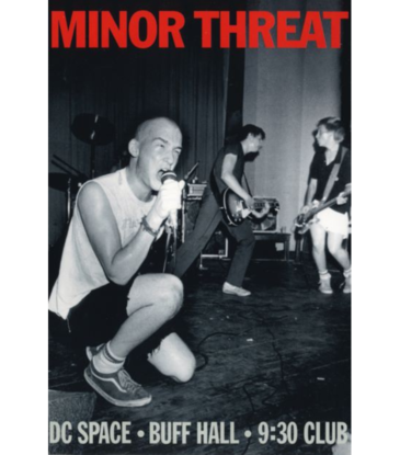 Minor Threat - DC Space Poster 24" x 36"