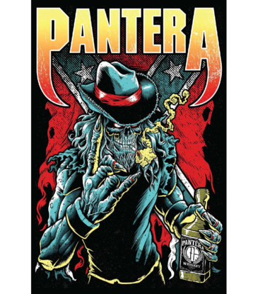 Pantera - Whisky Cowboy Poster 24" x 36"