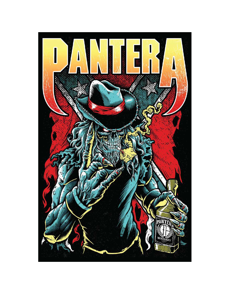 Pantera - Whisky Cowboy Poster 24" x 36"