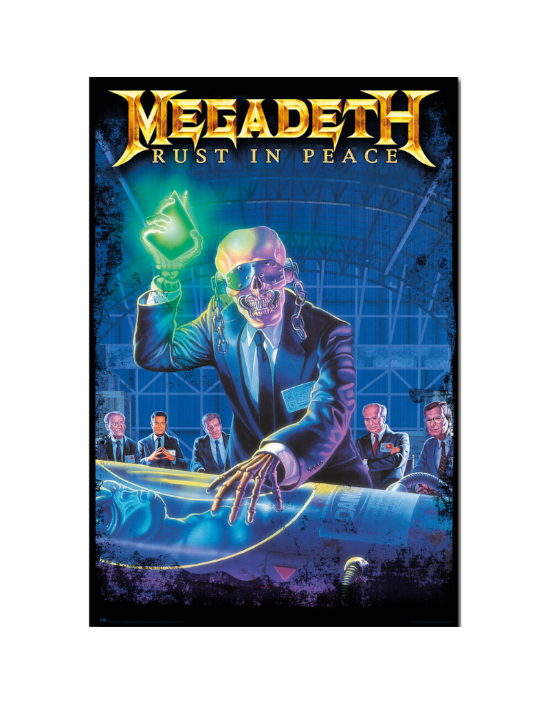 Megadeth - Rust in Peace  Poster 24" x 36"