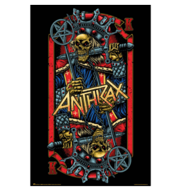 Anthrax - Playing Card Poster 24" x 36"