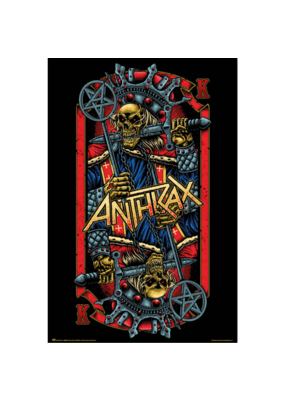 Anthrax - Playing Card Poster 24" x 36"