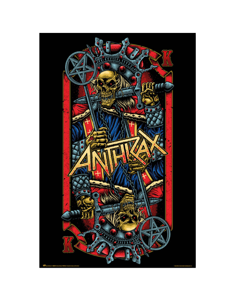 Anthrax - Playing Card Poster 24" x 36"