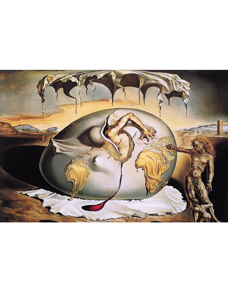 Dali - Birth of Man Poster 36"x24"