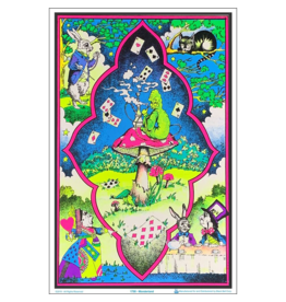 Wonderland Blacklight Poster 23"x35"