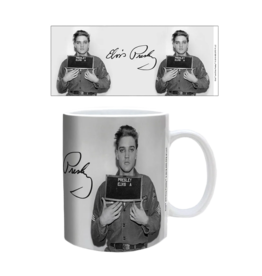 Elvis Mugshot Coffee Mug 11oz
