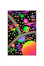 Celestial Rainbow Blacklight Poster 23"x35"