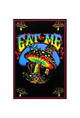 Eat Me Mushroom Blacklight Poster 23"x35"