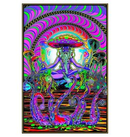 The Shroomer Blacklight Poster 24"x36"