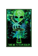 Take Me to Your Dealer Blacklight Poster 23"x35"