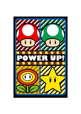 Super Mario - Power Up Blacklight Poster 23"x35"