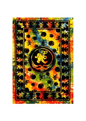 Dancing Bears Tapestry Tie Dye