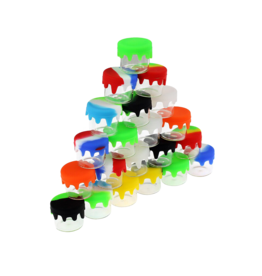 5ml Glass Container with Silicone Lid