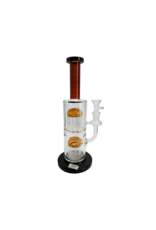 12" Double Stack Tree Perc Water Pipe