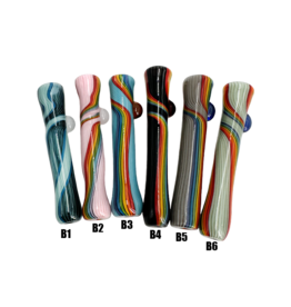 3.5" Veg Gladstone Line Work Glass Bat