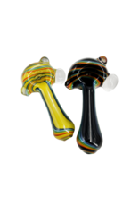 4.5" Rainbow Line work and Spiral Cap Hand Pipe