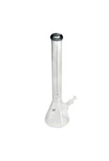 18" Beaker Water Pipe With Color Accent