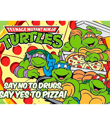 TMNT - Say Yes to Pizza Poster 36" x 24"