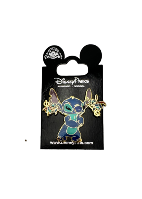 Disney Shopping Stitch Band Concert Pin