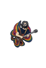 Rainbow Jerry Garcia Hat Pin / Lapel Pin