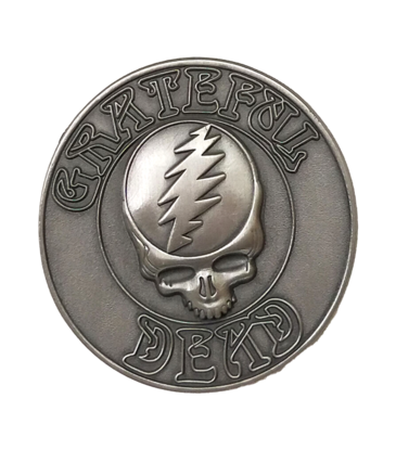 Trading Pins Grateful Dead 3D Steely Head Pewter Hat Pin / Lapel Pin