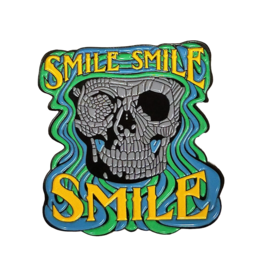 Grateful Dead Smile Smile Smile Hat Pin / Lapel Pin