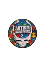 Grateful Dead Autism Awareness Hat Pin / Lapel Pin