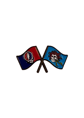 Grateful Dead Flags Hat Pin / Lapel Pin