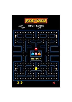 Pac-Man Maze Poster 24" x 36"