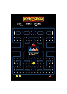 Pac-Man Maze Poster 24"x36"