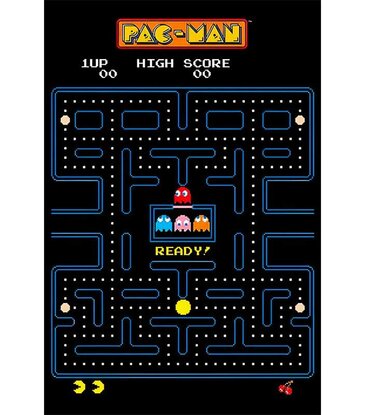 Pac-Man Maze Poster 24"x36"