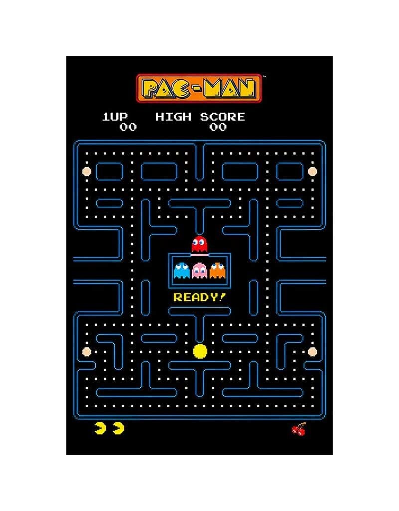 Pac-Man Maze Poster 24" x 36"